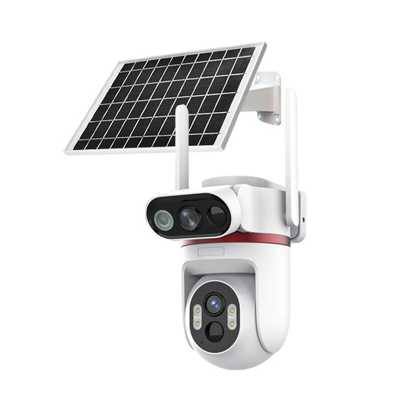 Q60 Solar-powered Dual-screen Camera