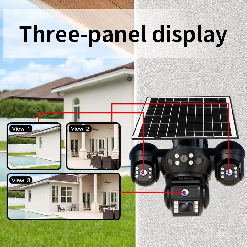 QD14S-AOV Solar Outdoor Security Camera Wireless PTZ - Image 2