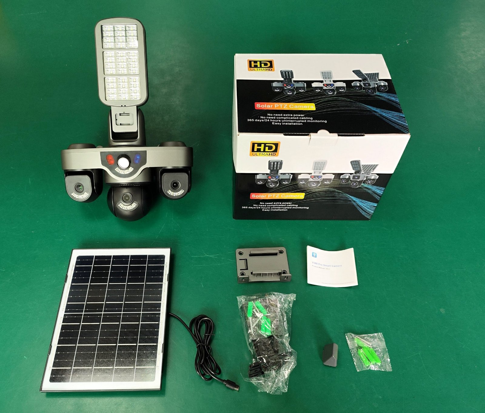 A05S-AOV Solar-powered multi-lens street lamp camera - Image 8